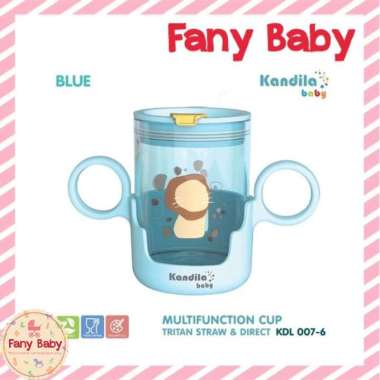 KANDILA MULTIFUNCTION CUP TRITAN STRAW & DIRECT / KDL007-6 Blue