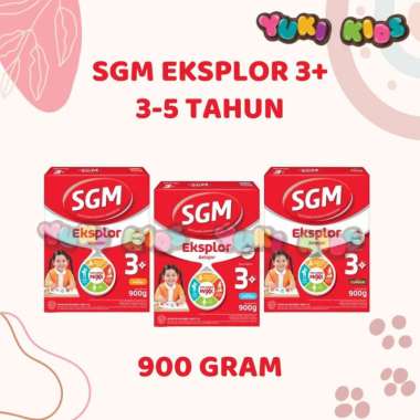 Promo Harga SGM Eksplor 3+ Susu Pertumbuhan Coklat 900 gr - Blibli