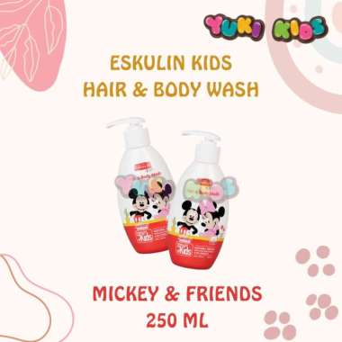 Eskulin Hair&Body Wash Mickey&Friends