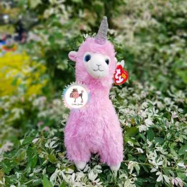 Ty Beanie Boos - Unicorn Llama