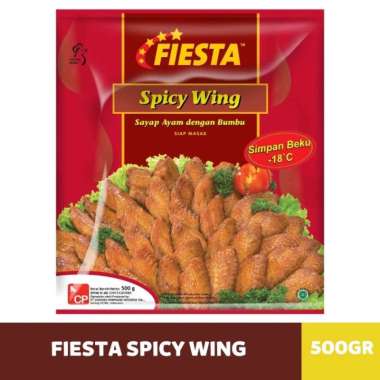 Fiesta Spicy Wings 500gr | Ayam Spicy Fiesta Praktis Murah