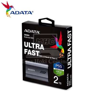 SSD EKSTERNAL ADATA 2TB SSD PORTABLE ADATA SE880 2TB