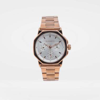 Elizabeth – Jam Tangan Wanita | Chain Strap 2201-0803 Rose Gold