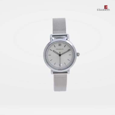 Elizabeth – Jam Tangan Wanita | Mesh Strap 2203-0656 Silver