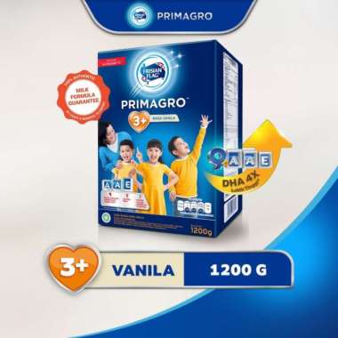 Promo Harga Frisian Flag Primagro 3 Vanilla 1200 gr - Blibli