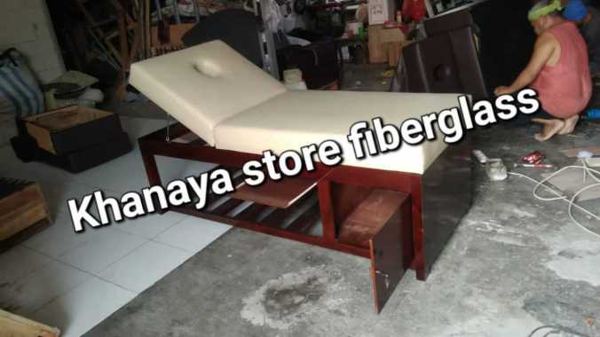 Bed facial kayu jati landa/Rajang terapis laci 1/bed massage terbaru