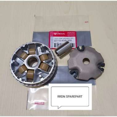 ORIGINAL 100% AHM HONDA paket cvt kode KVB untuk Vario, Beat Fi, Vario 110 Karbu, vario Techno, Karb