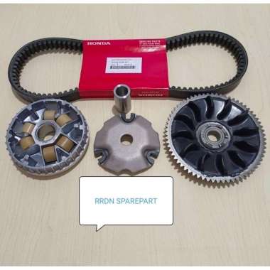ORIGINAL 100% AHM HONDA paket cvt kode KVB untuk Vario, Beat Fi, Vario 110 Karbu, vario Techno, Karb