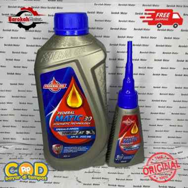FEDERAL OIL MATIC 30 SILVER 10W-30 + GEAR OIL MATIC