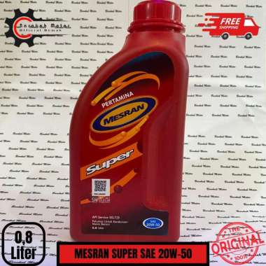 OLI MESRAN SUPER SAE 20W-50 OLI MESIN MOTOR BEBEK 800 ML