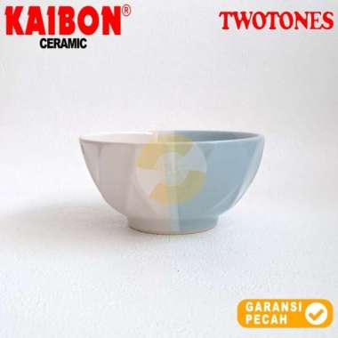 KAIBON 1pcs Bowl Dinner Ramen Prosper 6in Twotone Color Mangkok Makan Ramen 15cm 2 Warna TURKISH