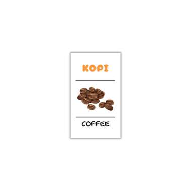 KIM SHOP - Label Stiker Bumbu Dapur Sarapan Roti Selai Sereal Susu Vynil Sticker Warna Botol Rempah 