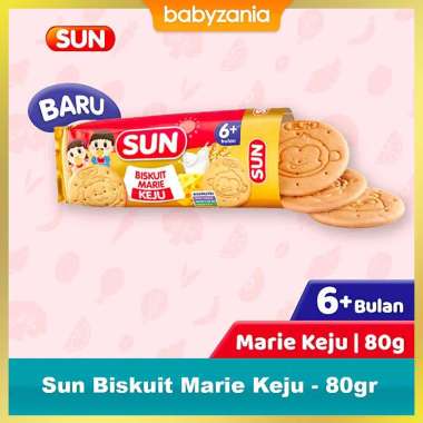 Sun Biskuit Bayi Marie Keju - 80 gr