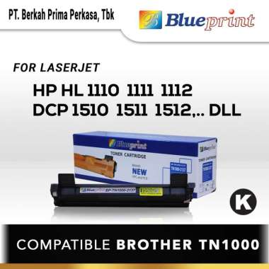 Toner Cartridge TN1000 Laserjet BLUEPRINT BP-TN1000-2137 - Hitam