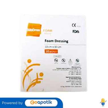 MODRES PENUTUP LUKA N FOAM DRESSING WITH PU 10 X 10 CM