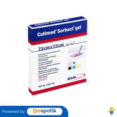 CUTIMED SORBACT GEL 75 X 75 CM