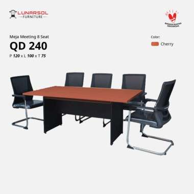 LUNARSOL QD 120 Meja Rapat QD 240 - Cherry