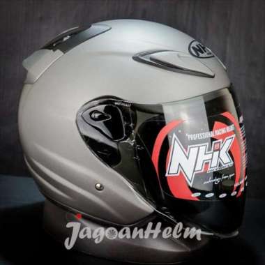 NHK HELM R6 SOLID-S NX | GREY DOFF | R-6 SINGLE VISOR STANDART XL
