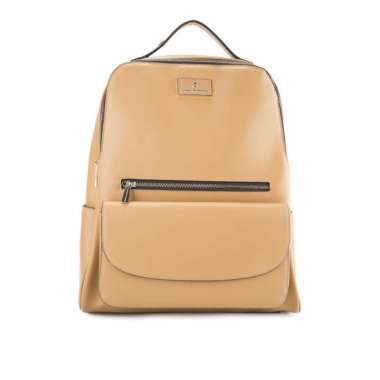 Hush Puppies Katelyn Backpack (L) Wanita Tan