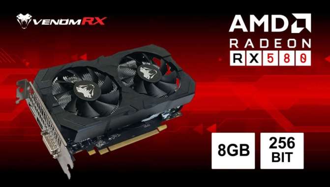 venomrx RX 580 8GD DDR5