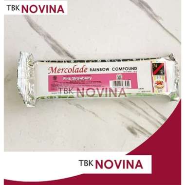 MERCOLADE COKLAT WARNA BATANG 150gr / RAINBOW CHOCOLATTE PINK STRAWBRRY 150gr