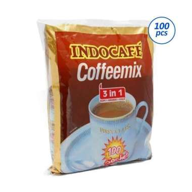 Indocafe Coffee Mix Kopi Instan [100 Sachet