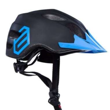 Entity Helm MH15 - Helm Sepeda Hitam Biru L