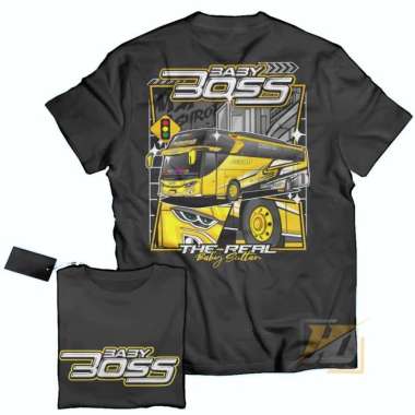 Kaos Tshirt Baju Obral Murah Combed 30S Distro BUSMANIA BABY BOSS MSM ASYROF anak dewasa BUS Bis man