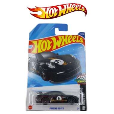 Hot Wheels Porsche 911 GT3 Hitam Rally Angka 5 HW Race Day