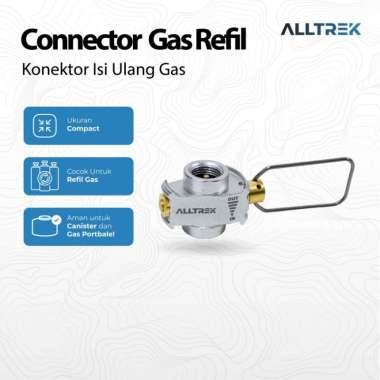 ALLTREK Adapter Refill Gas Canister Connector Gas Portable