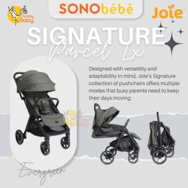 Joie Signature Parcel LX Stroller | Kereta Dorong Bayi EVERGREEN
