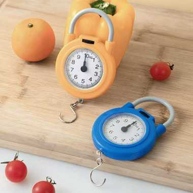 Timbangan Gantung Portable dengan Penunjuk Angka Kapasitas 10kg / Alat Timbang Praktis KUNING