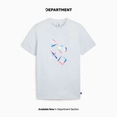 Kaos Pria PUMA X PLAYSTATION GRAPHIC 62467642 ORIGINAL L