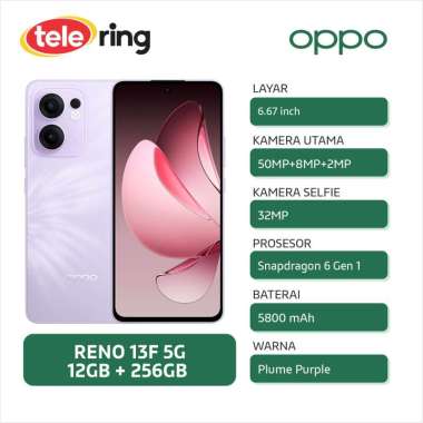 HP OPPO RENO 13F 5G 12/256GB PURPLE
