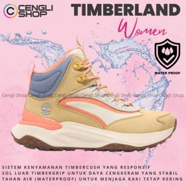 SEPATU TIMBERLAND BOOT SNEAKER WANITA ORIGINAL BOOTS SNEAKERS KULIT ASLI ORI WATERPROOF TERBARU TW19