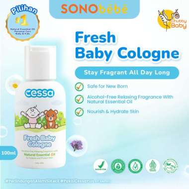 Cessa Fresh Baby Cologne 100ml Perfume & Nourishing Skin Baby