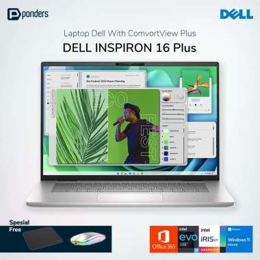 Dell Inspiron 16 Plus 7630 Laptop 16" Core i7-13700H 1TB SSD Silver