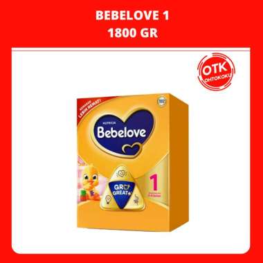 Bebelove 1 1800 Gr Susu Formula Bayi Bubuk Usia 0-6 Bulan
