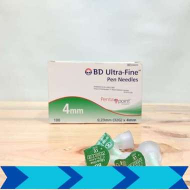 NEEDLE INSULIN BD ULTRA FINE 4MM NEEDLE NOVOFINE