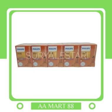 BOHLAM PHILIPS LAMPU HEADLAMP MOBIL H4 24v 100/90W min 100 pcs
