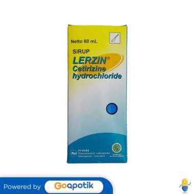 LERZIN SYRUP ISI 60 ML BOTOL