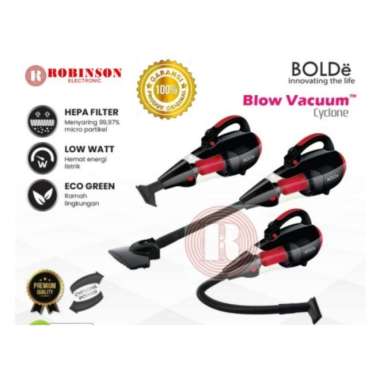 BOLDë VACUUM CLEANER SUPER HOOVER CYCLONE BLACK