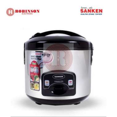 RICE COOKER SANKEN 6in1 PANCI STAINLESS STEEL 1.8 LTR