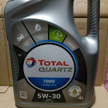 Oli Mobil Total Quartz 7000 future 5w-30 4L Galon.