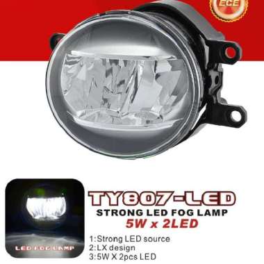 FOGLAMP / LAMPU KABUT DLAA TY807-LED TOYOTA UNIVERSAL