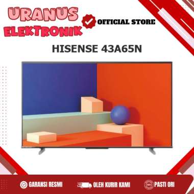 HISENSE 43A65N Google Smart Tv 43 Inch 4K Uhd Dolby Vision Bezel Less 43A65N