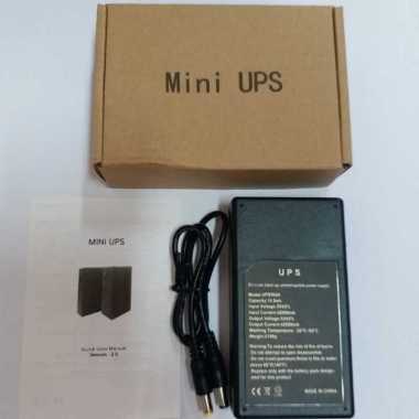 Mini ups 5v2a port dc adaptor ups 5volt cctv kamera wireless mini ups kamera 5v mini ups cctv 5v2a p