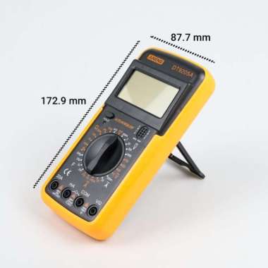 ANENG Digital Multimeter Voltage Tester - DT9205A - Orange