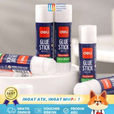 Deli Lem Kertas Glue Stick 36 Gr Cepat Kering Super Kuat