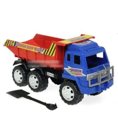 TTD 999 - Mainan Truk Dump Jomplang dan Sekop serok TTD999